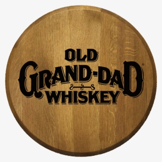 Old Grand-dad Bourbon Printed Barrel Head - Old Grand Dad Whiskey