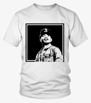 New Hip Hop Graphic T-shirt Featuring Chance The Rapper - Mele Kalikimaka T Shirts