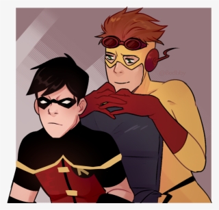 “kf Watches Robin Hack,, Idk, Also I Just Noticed This - Young Justice Dick Grayson