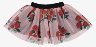 Caroline Bosmans Marsha Mellow Skirt Furbo Rose Bush - Caroline Bosmans Rose Bush Print Tutu Skirt