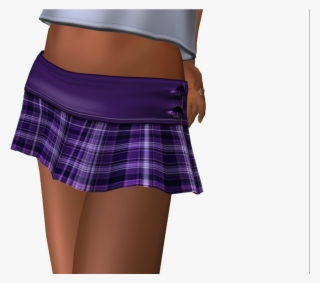 Mesh Tartan Skirt In 5 Sizes - Tartan