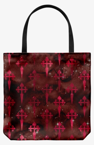 Gothic Cross Tote Bags - Christian Tote Bags