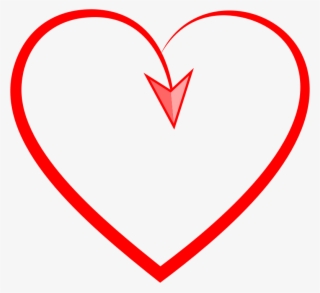 Stylized Heart With Arrow - Heart