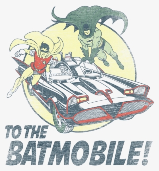 Classic Tv Series To The Batmobile Men's Regular Fit - Batman Et Robin Jose Luis Garcia Lopez