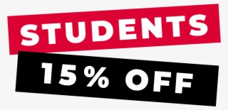 Students 15% Off - Carmine