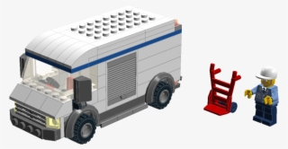 City Delivery Van - Lego Delivery Van