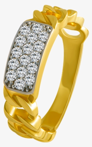 10k Yellow Gold Ring - Engagement Ring