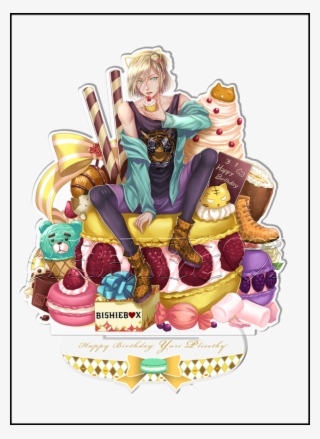 Yuri Plisetsky Happy Birthday- Acrylic Stand [bishieb❤x - Cartoon