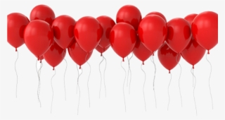 50 Red Balloons - Birthday Cakes And Balloons With Roses