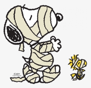Mummy Snoopy And Woodstock - Snoopy Mummy
