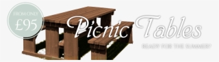 Garden Furniture, Outdoor Benches & Chairs - Picnic Table