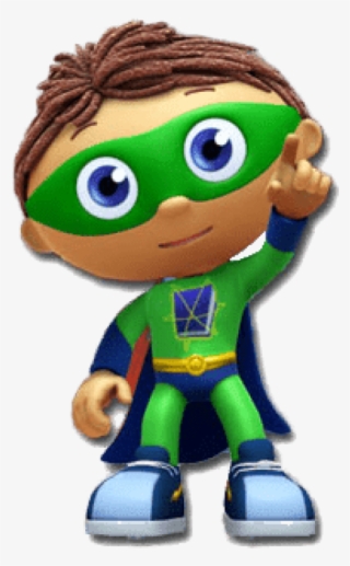 Free Png Download Super Why Holding Up Finger Clipart - Super Why Character...