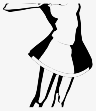 Drawn Ballet Ballerina Silhouette - Dance Drawing