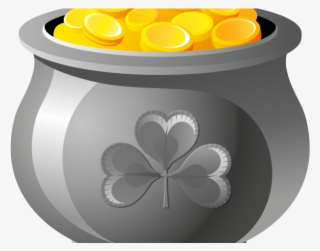 Saint Patricks Day Clipart Small - Pots Of Gold Clipart