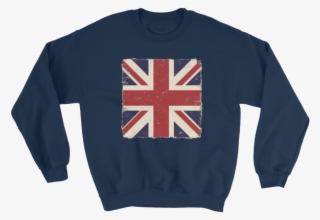 Patriot Series British Flag Grunge Sweatshirt - Sweatshirt
