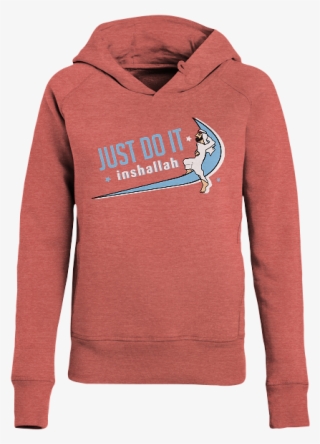 Just Do It-ladies Organic Hoodie - Sweatshirt