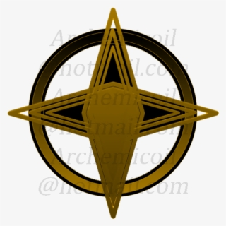 compass blue - emblem