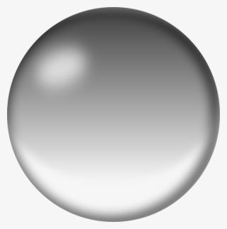 Gray Circle Png - Silver Bubble Png