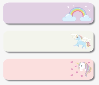 Sticker Labels - Unicorn Dreams - Unicorn School Label