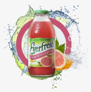 Ruby Red Grapefruit - Everfresh 100% Juice, Pure Orange - 32 Fl Oz