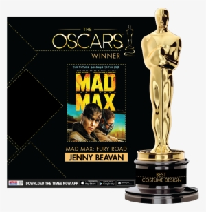 Jenny Beavan Takes Home The - Mini Poster: Mad Max- Furiosa, 43x28cm.