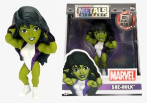 She Hulk 4" Metals Die Cast Action Figure - She Hulk Metals Die Cast