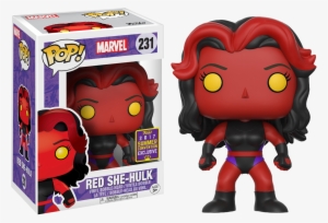 Red She Hulk Funko Pop