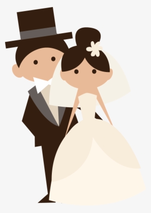 Leave A Comment Annulla Risposta - Bride And Groom Cartoon Png