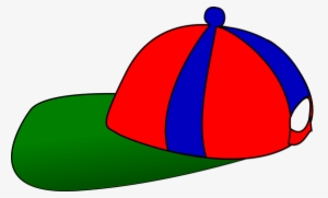 Cap Hat Sport Baseball Sun Blue Red Green - Sun Cap Clipart
