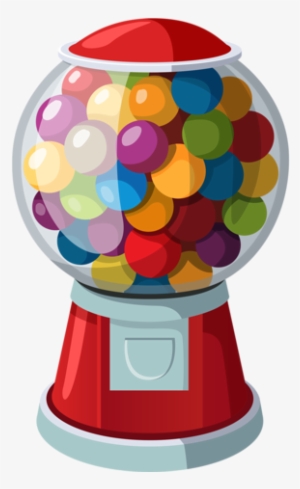 Jpg Free Download Bubble Gum Machine Clipart - Bubble Gum Machine Png