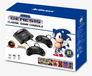 Sega Genesis Classic Game Console With 81 Classic Games - Sega Genesis Classic 2017