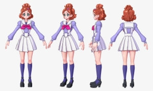 Profiles Of Haruka Haruno´s 3d Model - Cartoon