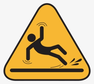 Slip And Fall Hazard Sign - Slip Trip And Fall