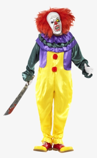 Pennywise Clown Png Clip Black And White Download - Disfraces De Payasos Asesinos