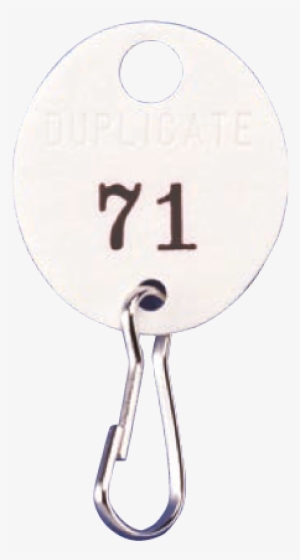 Lund Numbered - Keychain