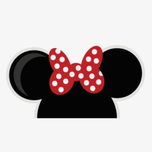 Mouse Ears Girl Svg Cut Files For Scrapbooking Mouse - Free Svg Minnie Mouse Ears