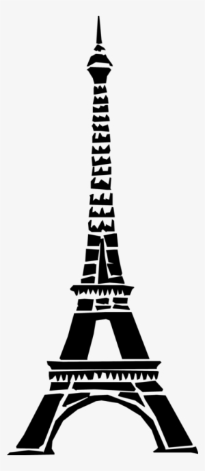 Art Black And White Paris France Eiffel Tower Black - Eiffel Tower Drawing