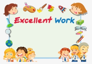 Student Cartoon Cute Border Transprent Png Free