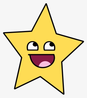 Pictures Of Cartoon Stars Banner Free - Star With A Smiley Face