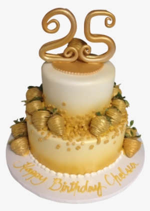 Birthday Cakes Delivery In - Gold Birthday Cake Png
