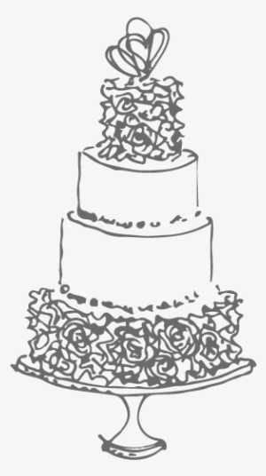 La Joconde Cakes - Wedding Cake Drawing Png