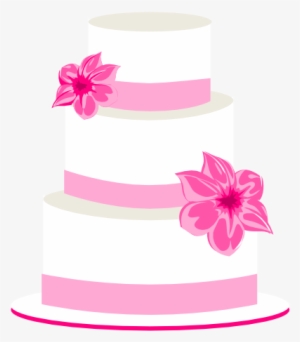 Original Png Clip Art File Pink Wedding Cake Svg Images