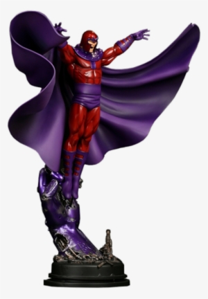 Magneto Action Polystone Statue - Magneto Sculpture