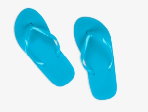 View Of A Flip Flops From Top Without Background - Flip Flops Transparent Background