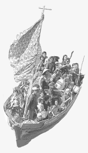 Y/2804084468 - V - 6 - 3 167 - 1 Kbytes, Boat Vietnam - Refugee From Socialism - Cd