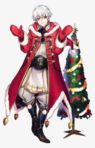 Robin Festive Tactician Face - Christmas Robin Fire Emblem