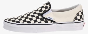 Vans Classic Slip On - Vans Classic Slip-on Black / White-checkerboard Men's