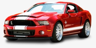 Red Ford Mustang Shelby Gt500 Snake Car - Mustang Png