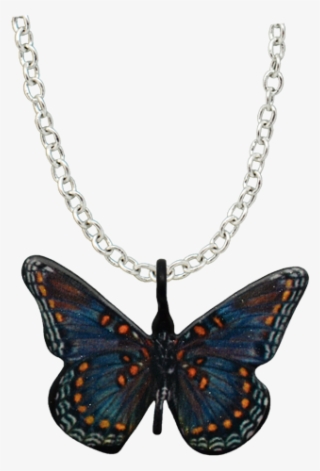 Red Spotted Purple Butterfly - Pendant