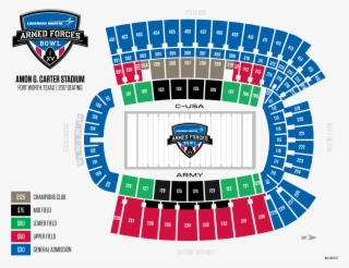 Lockheed Martin Armed Forces Bowl Tickets Afb - Amon G Carter Stadium Visitor Section